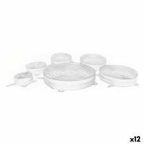 Lot Privilege Couvercle Silicone Transparent (12 Unités) (6 pcs)