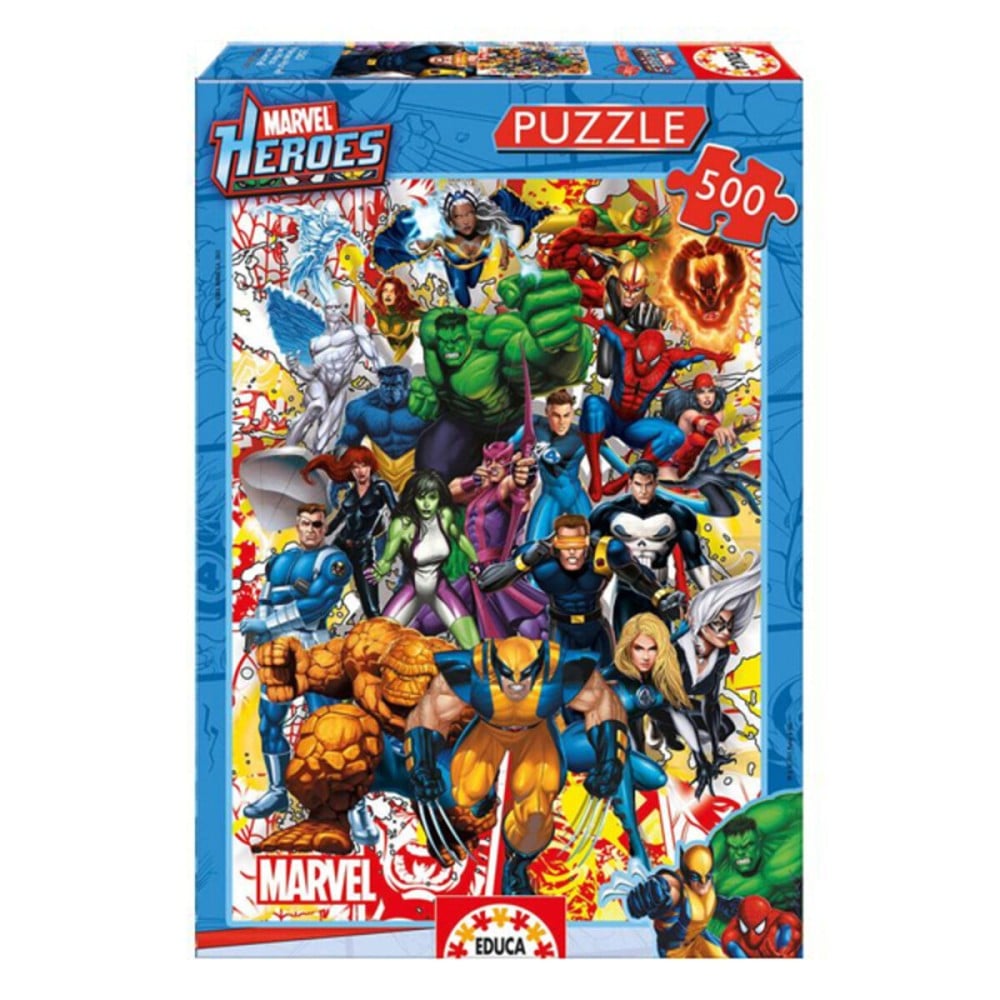 Puzzle Marvel Heroes Educa 500 Stücke