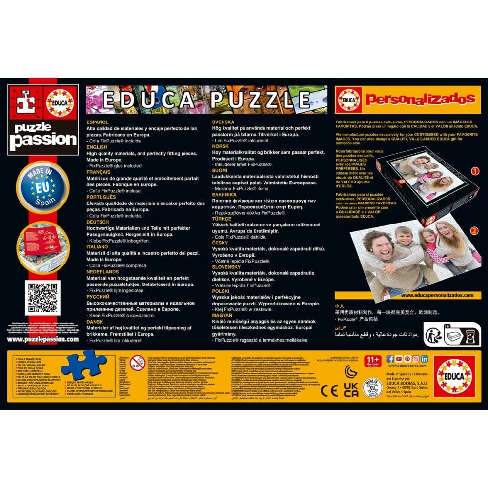 Puzzle Marvel Heroes Educa 500 Stücke