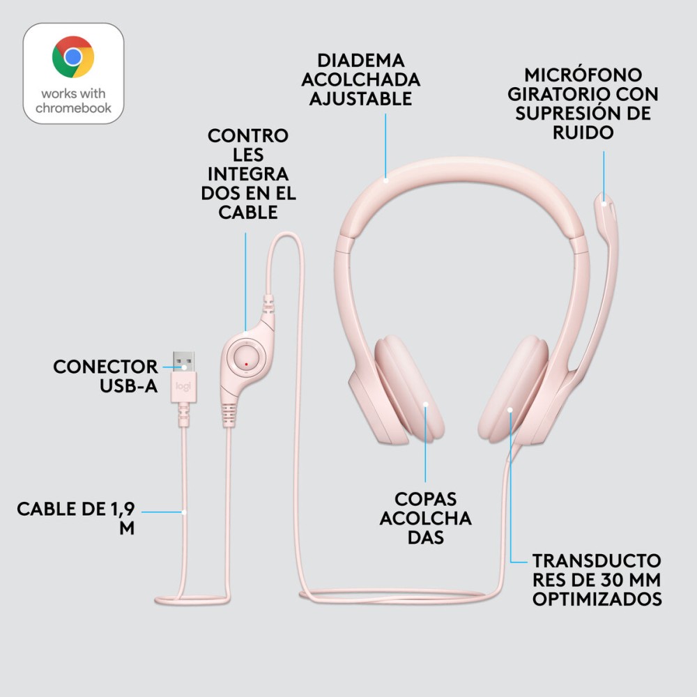 Headphones Logitech 981-001281