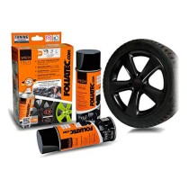 Liquid Rubber for Cars Foliatec Black 400 ml (2 pcs)