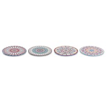 Dessous de verres DKD Home Decor Mandala 4 Unités (10,8 x 10,8 x 0,7 cm)