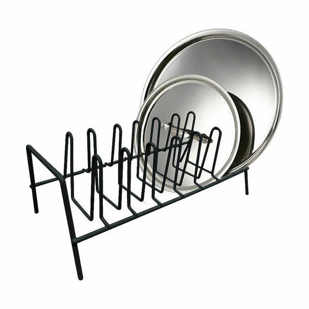 Pfannen-Organizer Confortime Schwarz 35,8 x 17,2 x 13,4 cm (12 Stück)