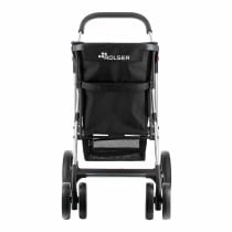 Shopping cart Rolser basket mf 4b Black 50 L