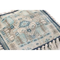 Puff DKD Home Decor Casablanca Blau Randbereich 40 x 40 x 40 cm