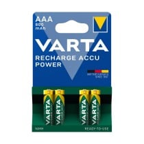 Piles Rechargeables Varta -56703B 800 mAh 1,2 V AAA (4 Unités)