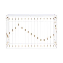 Meuble d'Entrée Home ESPRIT Blanc Doré 120 x 40 x 80 cm