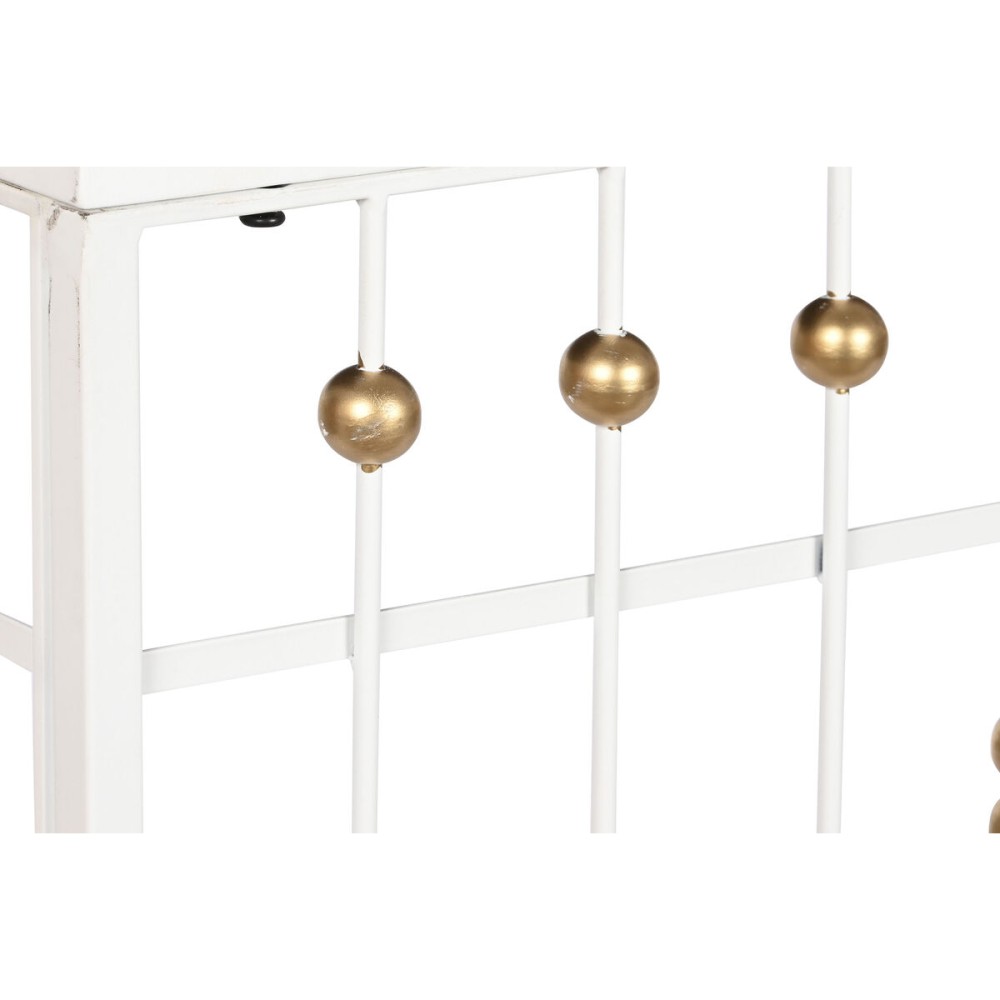 Eingangsbereich Home ESPRIT Weiß Gold 120 x 40 x 80 cm