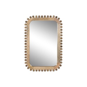 Miroir mural Home ESPRIT Naturel Bois de manguier Balles 60 x 2,5 x 90 cm