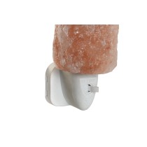 Wall Lamp Home ESPRIT White Pink Salt 15 W Arab 220 V 6 x 12 x 12 cm