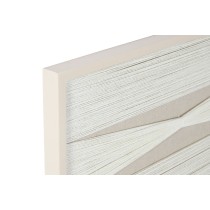 Cadre Home ESPRIT Blanc Beige Moderne Urbaine 60 x 3 x 90 cm (2 Unités)