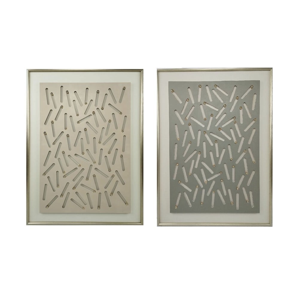 Bild Home ESPRIT grün Beige Gold Moderne Urban 90 x 3,5 x 120 cm (2 Stück)
