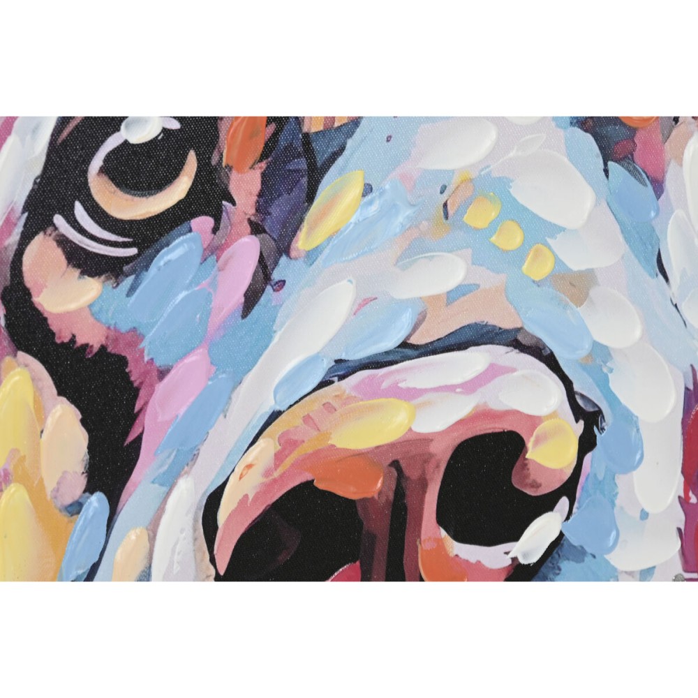 Painting Home ESPRIT Modern Dog 80 x 3 x 80 cm (2 Units)
