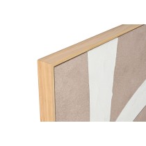Painting Home ESPRIT White Beige Abstract 103 x 4,3 x 103 cm (2 Units)