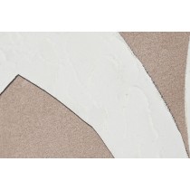 Painting Home ESPRIT White Beige Abstract 103 x 4,3 x 103 cm (2 Units)