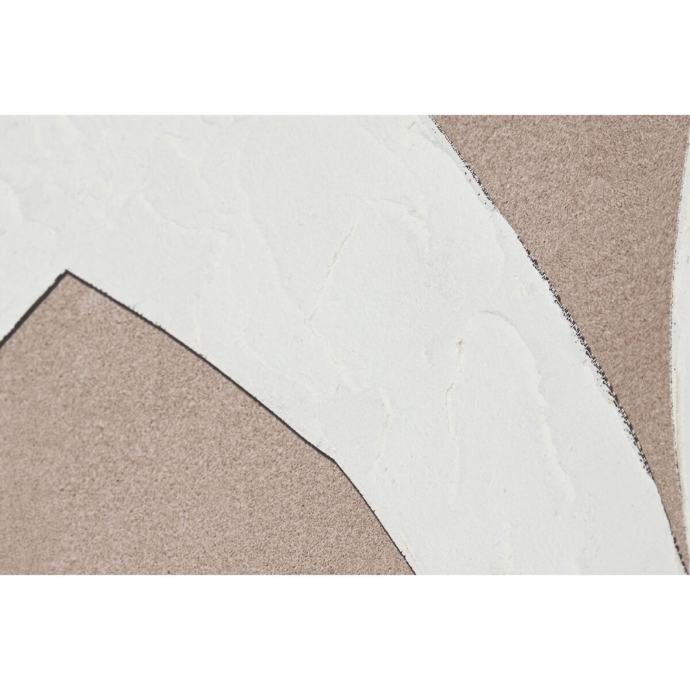 Painting Home ESPRIT White Beige Abstract 103 x 4,3 x 103 cm (2 Units)