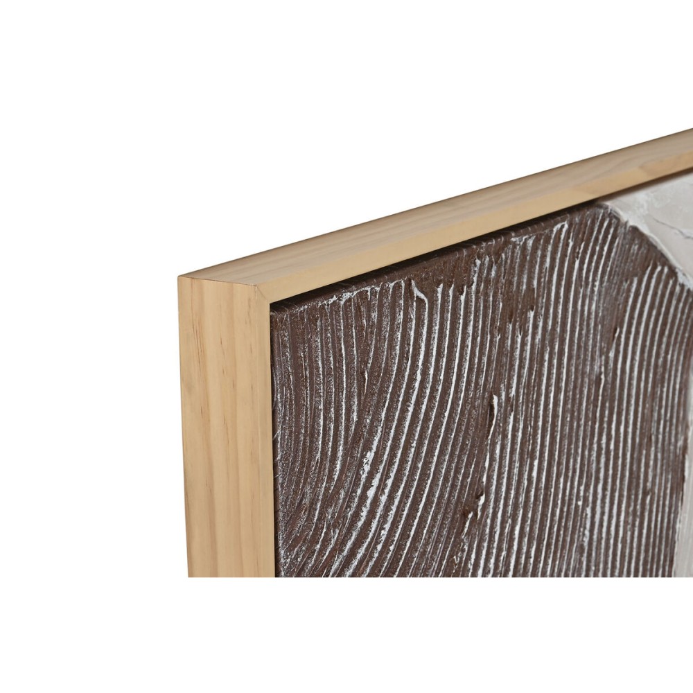 Bild Home ESPRIT Braun Schwarz Beige abstrakt 123 x 4,3 x 123 cm (2 Stück)
