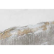 Painting Home ESPRIT Brown Black Beige Abstract 123 x 4,3 x 123 cm (2 Units)