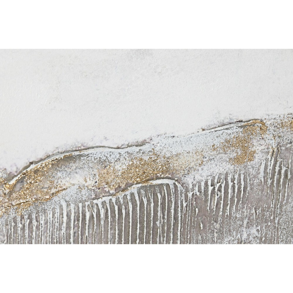 Painting Home ESPRIT Brown Black Beige Abstract 123 x 4,3 x 123 cm (2 Units)