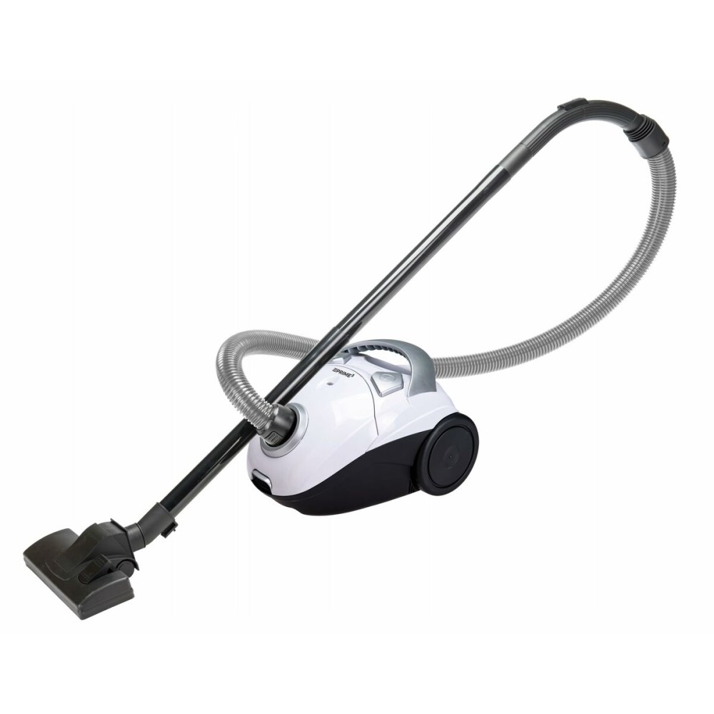Bagged Vacuum Cleaner Prime3 White Black 700 W