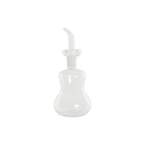 Ölfläschchen DKD Home Decor Durchsichtig Borosilikatglas 250 ml 8 x 8 x 19 cm