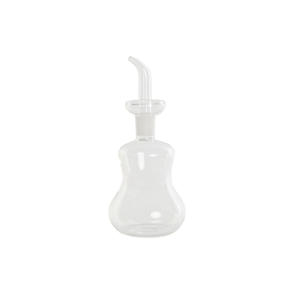 Cruet DKD Home Decor Transparent Borosilicate Glass 250 ml 8 x 8 x 19 cm