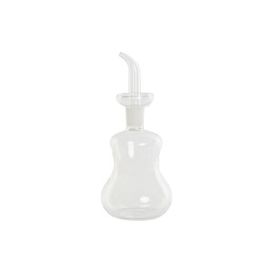 Cruet DKD Home Decor Transparent Borosilicate Glass 250 ml 8 x 8 x 19 cm