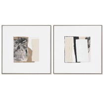 Toile Home ESPRIT Pin Toile 82 x 4,5 x 82 cm 82,3 x 4,5 x 82,3 cm