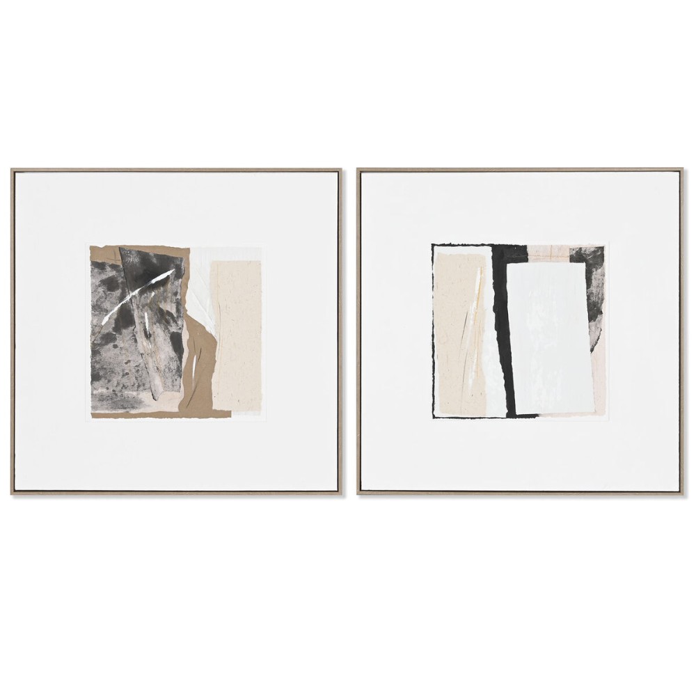 Toile Home ESPRIT Pin Toile 82 x 4,5 x 82 cm 82,3 x 4,5 x 82,3 cm