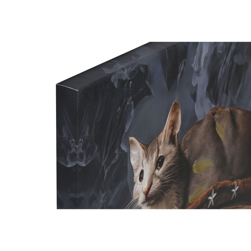 Cadre Home ESPRIT Chat Loft 60 x 3 x 90 cm (2 Unités)