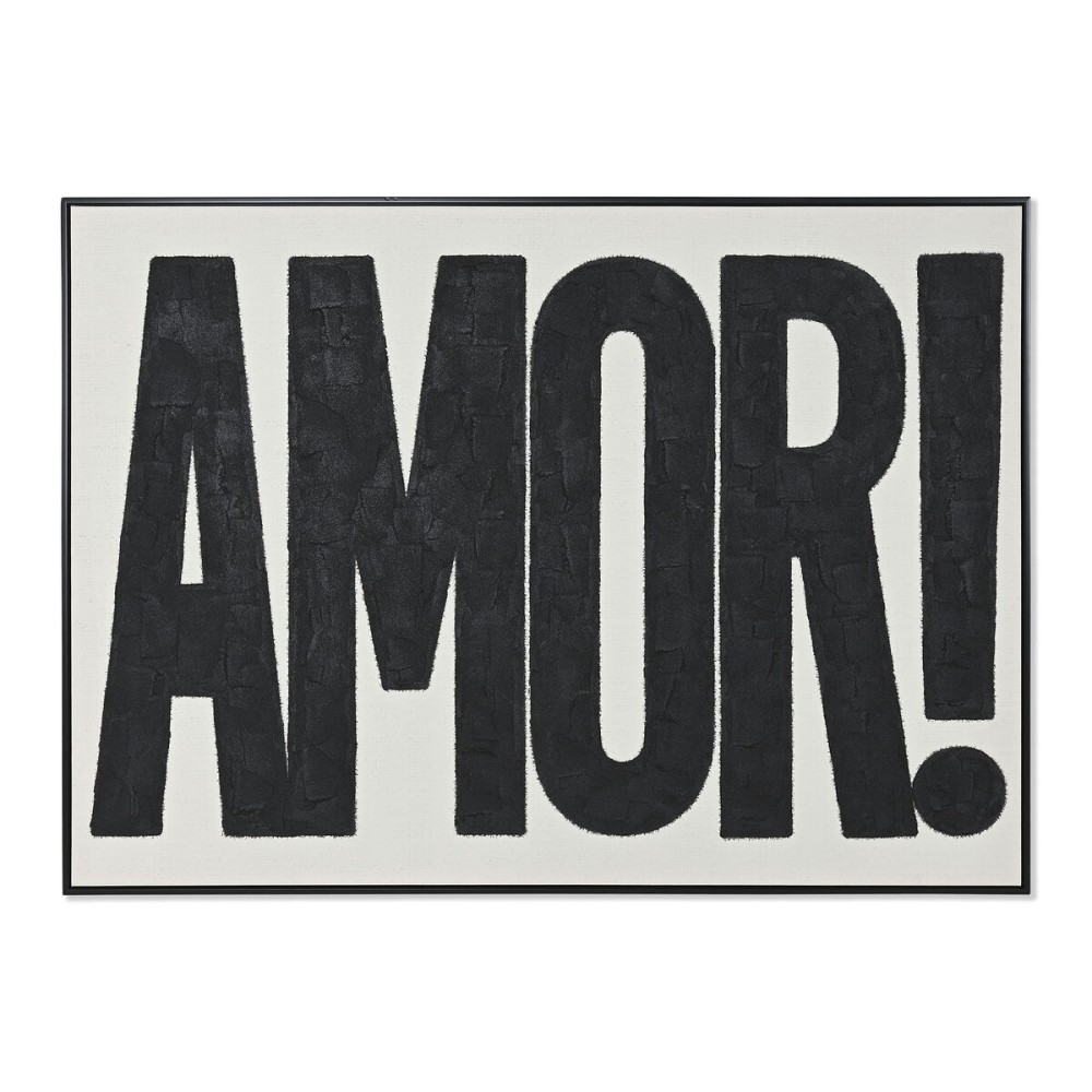 Leinwand Home ESPRIT Amor! polystyrol Leinwand 103 x 4,5 x 143 cm