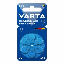 Hörgerätebatterie Varta Hearing Aid 675 PR44 6 Stück