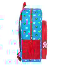 Cartable Mickey Mouse Clubhouse Fantastic Bleu Rouge 33 x 42 x 14 cm