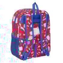 Schulrucksack Spider-Man Rescue Blau Rot 26 x 34 x 11 cm