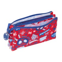 Holdall Spider-Man Rescue Blue Red 22 x 12 x 3 cm