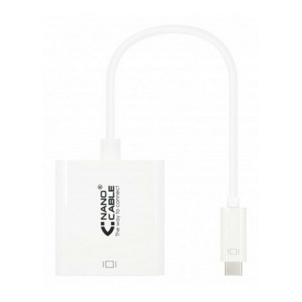 USB-C-zu-DVI-Adapter NANOCABLE 10.16.4103 (15 cm)