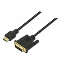 HDMI to DVI Cable NANOCABLE 10.15.0502 1,8 m Black 1,8 m