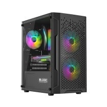 ATX Semi-Tower Gehäuse Logic AM-ARAMIS-10-0000000-0002 Schwarz