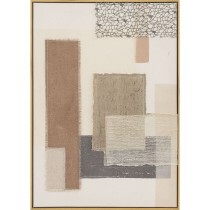 Bild Home ESPRIT Braun Beige abstrakt Urban 50 x 3 x 70 cm (2 Stück)