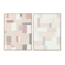 Leinwand Home ESPRIT polystyrol Leinwand 60 x 3 x 80 cm