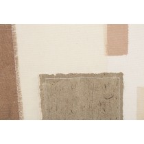 Cadre Home ESPRIT Marron Beige Abstrait Urbaine 50 x 3 x 70 cm (2 Unités)