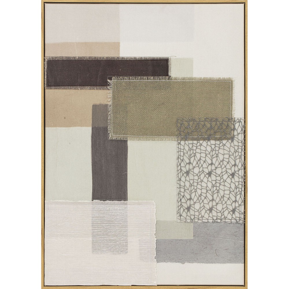 Bild Home ESPRIT Braun Beige abstrakt Urban 50 x 3 x 70 cm (2 Stück)