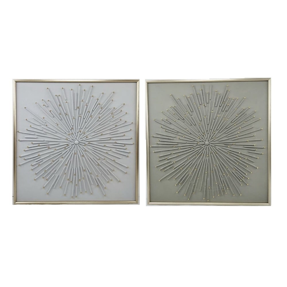 Leinwand Home ESPRIT polystyrol Leinwand 100 x 3,5 x 100 cm