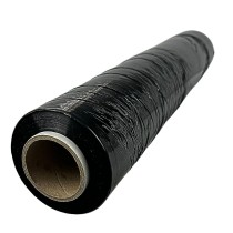 Papier à bulles Folia stretch czarna 23mic 2.20 Noir 50 cm