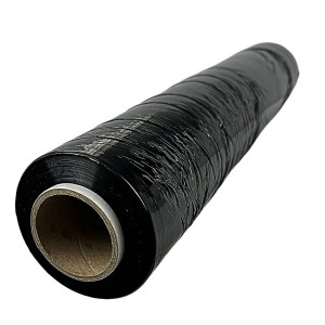 Papier à bulles Folia stretch czarna 23mic 2.20 Noir 50 cm