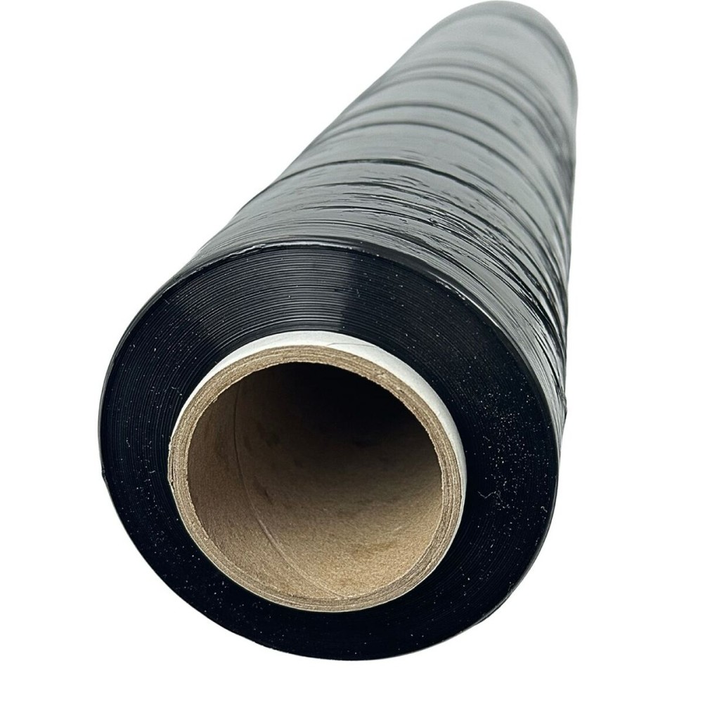 Papier à bulles Folia stretch czarna 23mic 2.20 Noir 50 cm