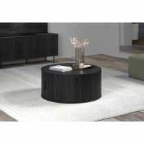 Centre Table Trendteam Black 80 x 80 x 36 cm
