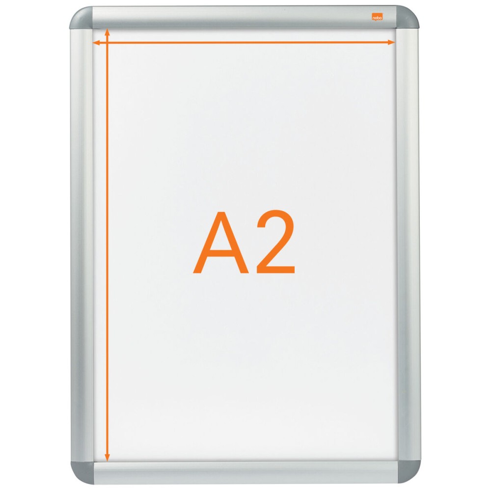 Bulletin board Nobo Aluminium polypropylene