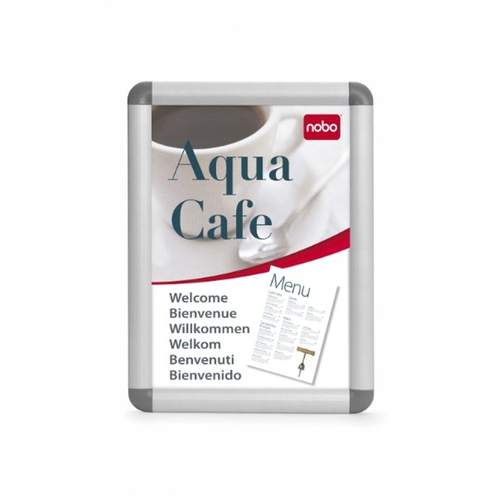 Bulletin board Nobo Aluminium polypropylene