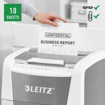 Aktenvernichter Leitz IQ 300 Autofeed P4 60 L